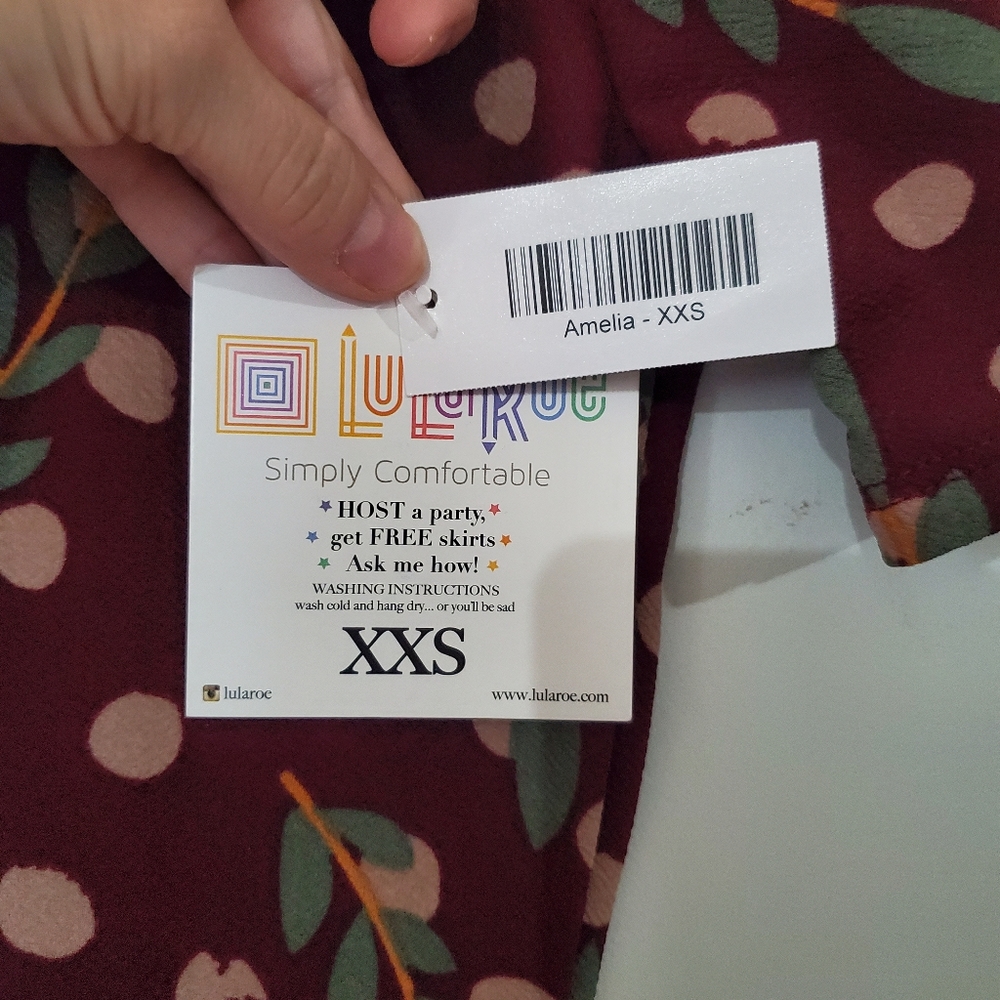 NWT Lularoe Amelia Dress - Picture 4 of 9